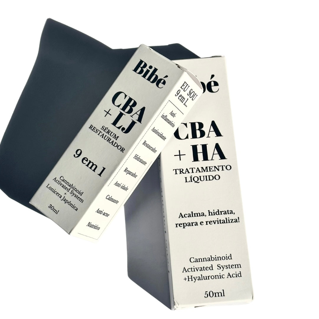KIT CBA: SÉRUM RESTAURADOR + TRATAMENTO LÍQUIDO